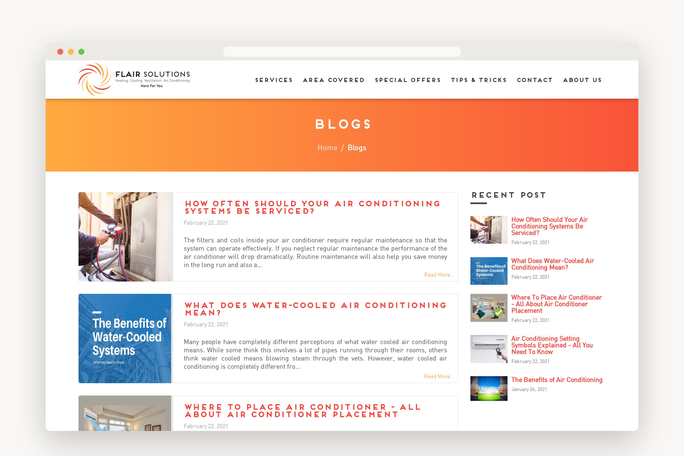 Flair Solutions - Tips and advice