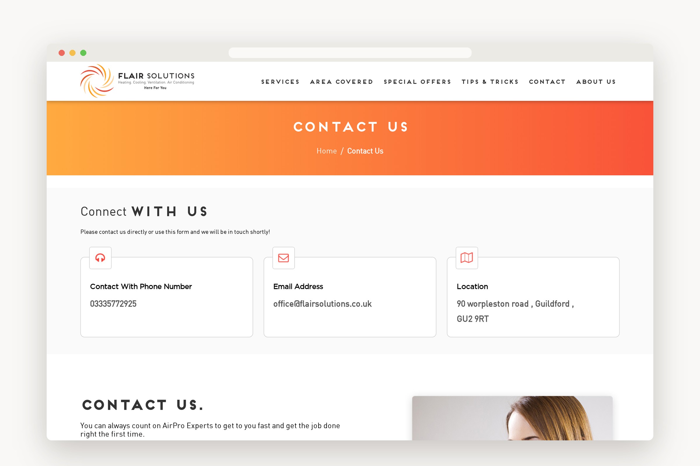Flair Solutions - Contact