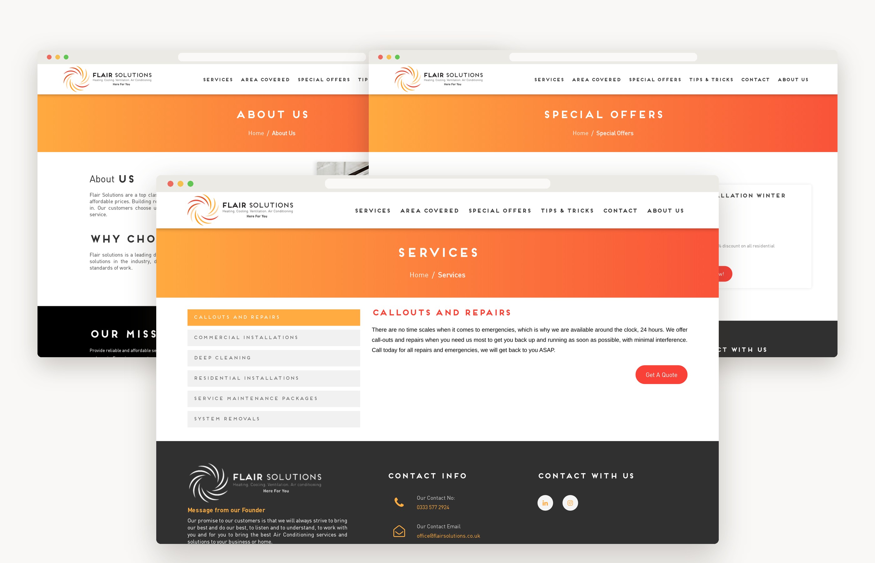Flair Solutions - The site as a system